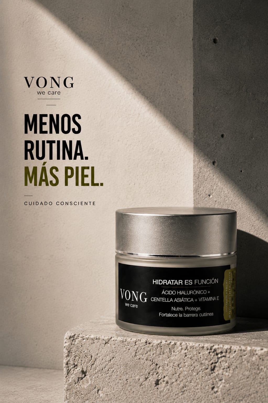 Crema hidratante reparadora